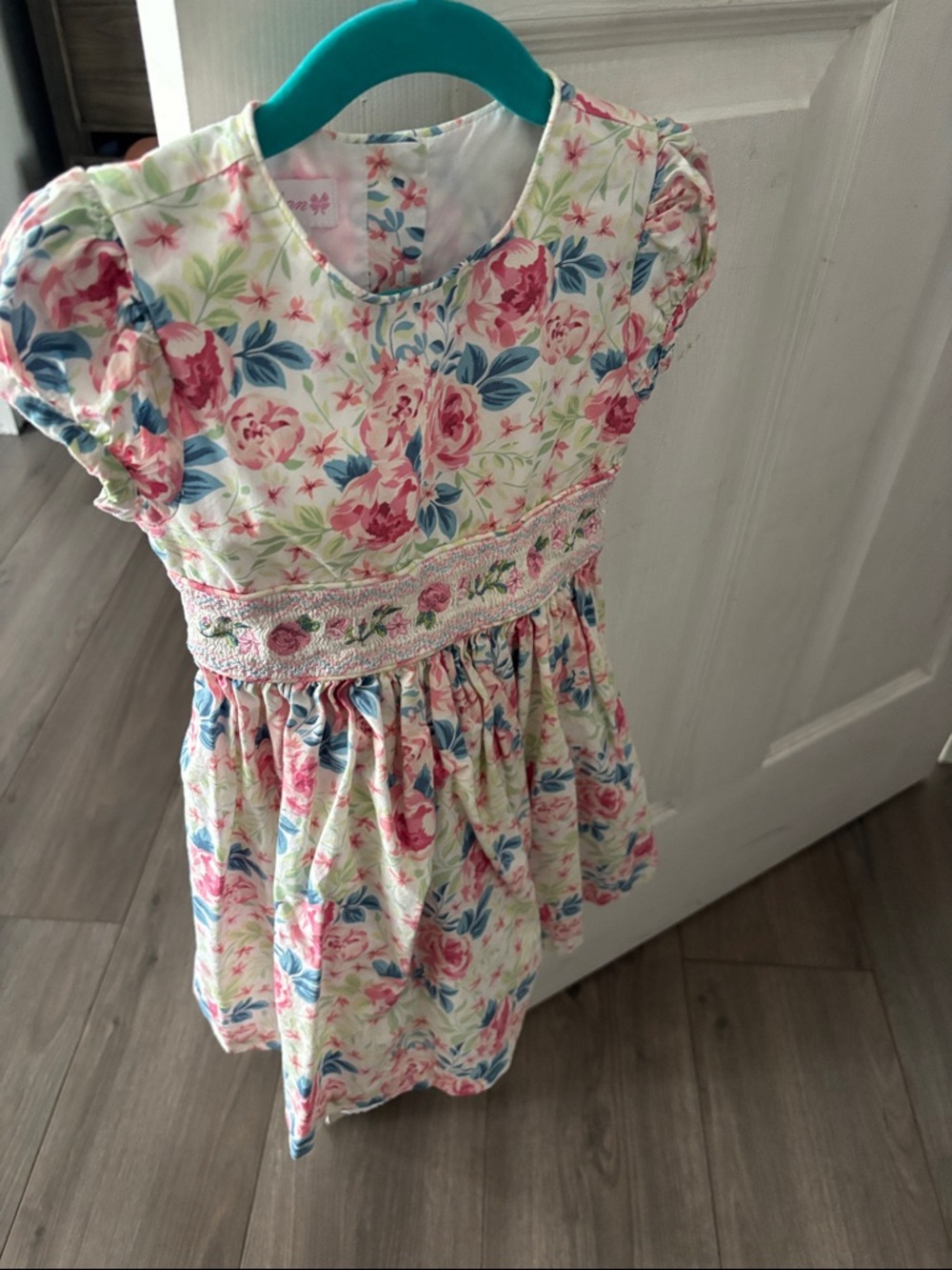 4T Flower Girl Tea Party Formal Dress
